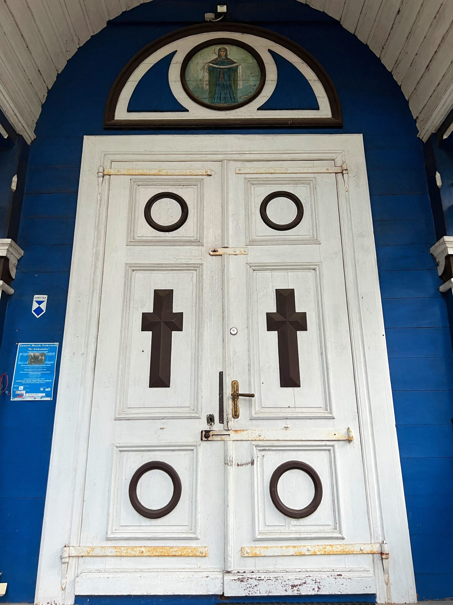 Cerkiew Puchły drzwi