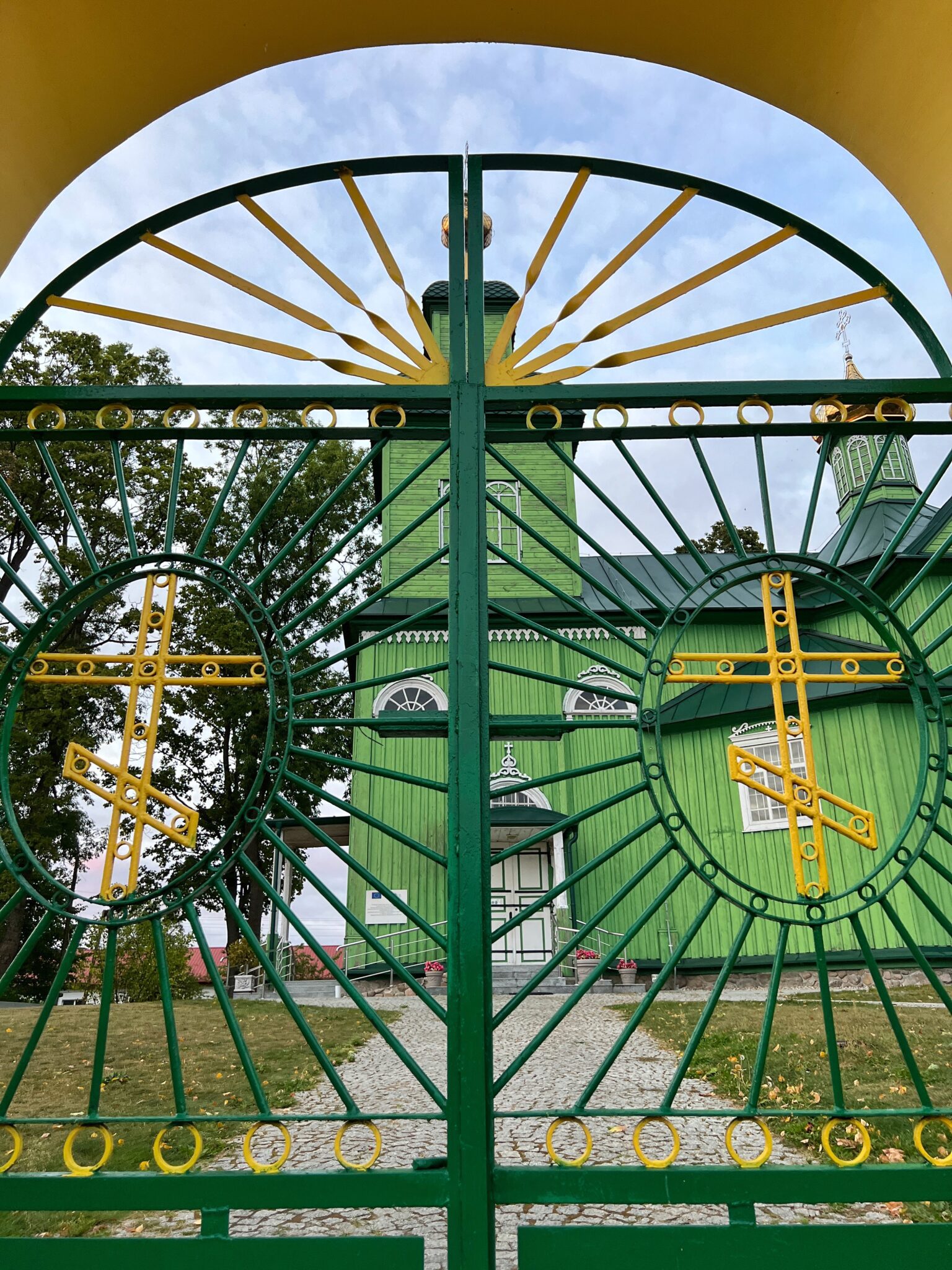 Cerkiew w Trześciance brama