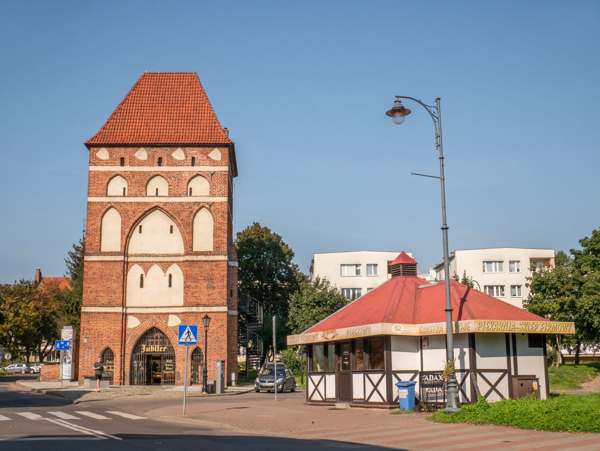 Malbork wieża ulica