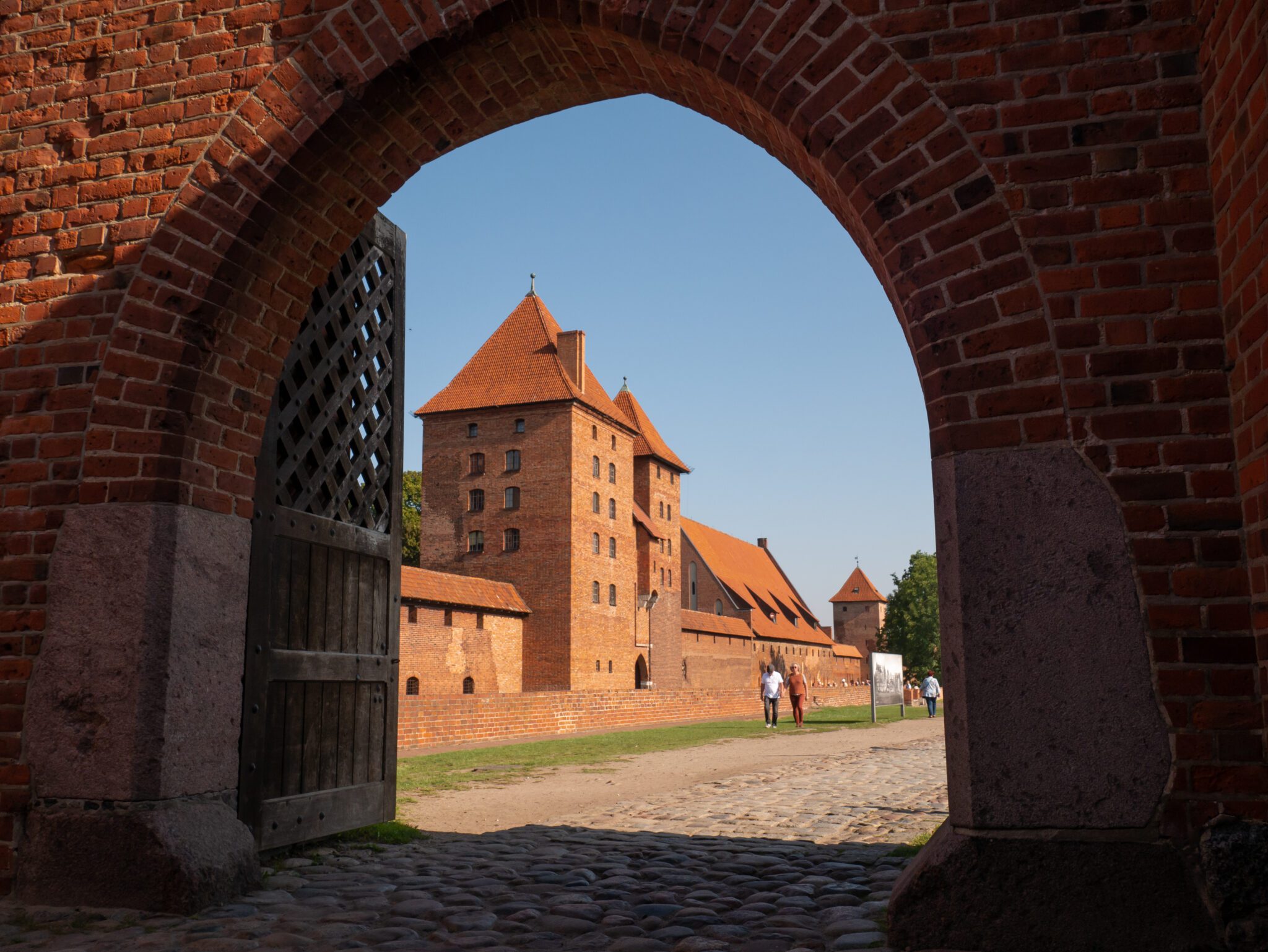Zamek w Malborku brama