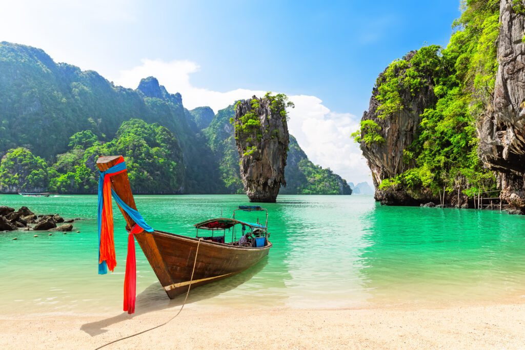 Tajlandia skała Jamesa Bonda Krabi