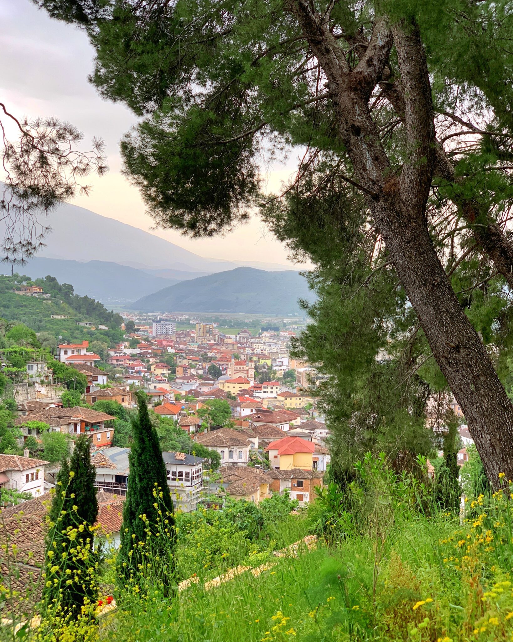 Albania Berat panorama
