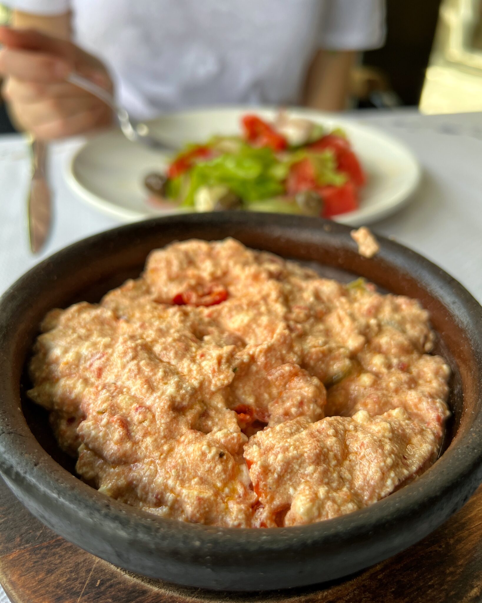Albania Berat jedzenie fergese