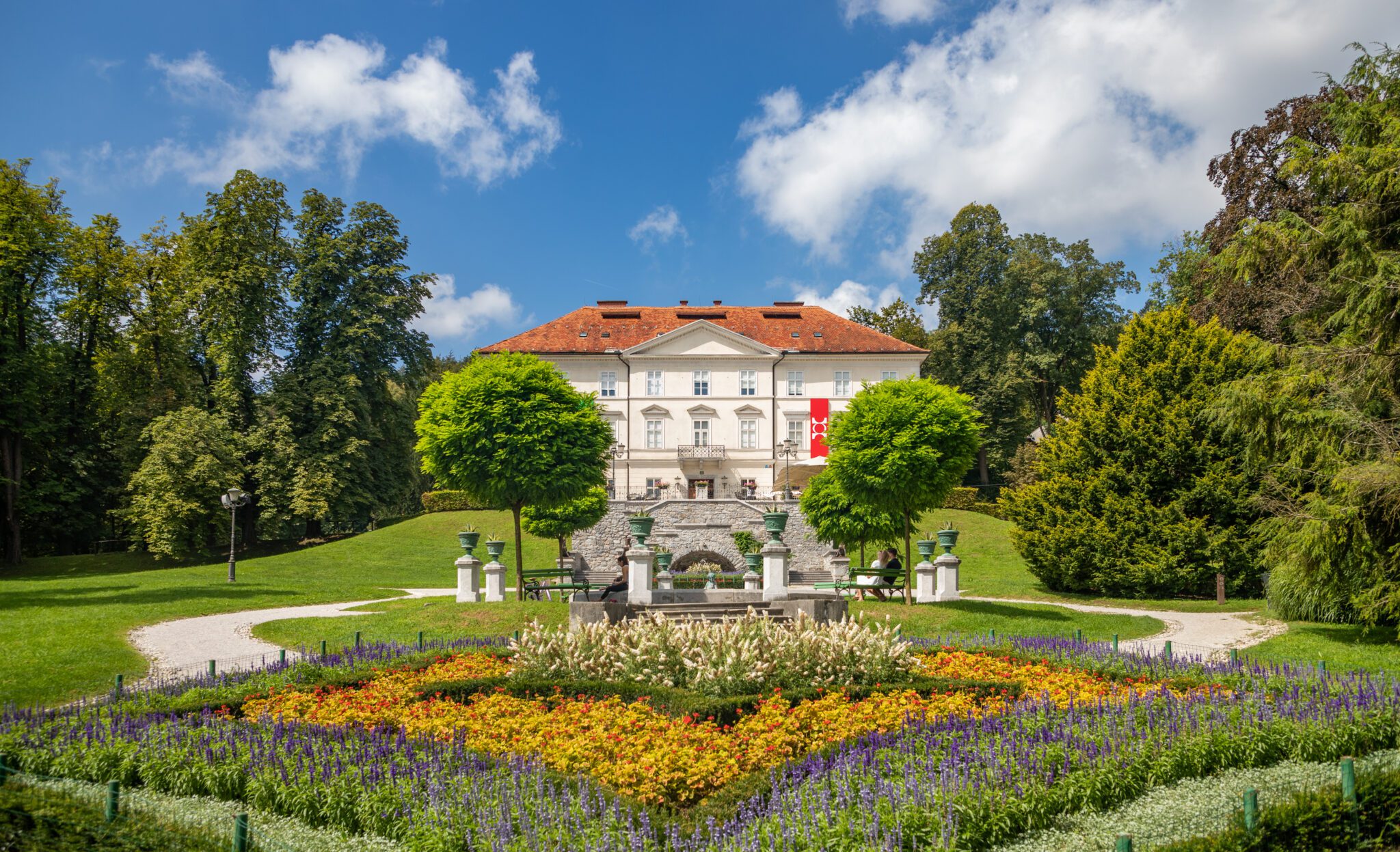 Słowenia Lublana Park Tivoli