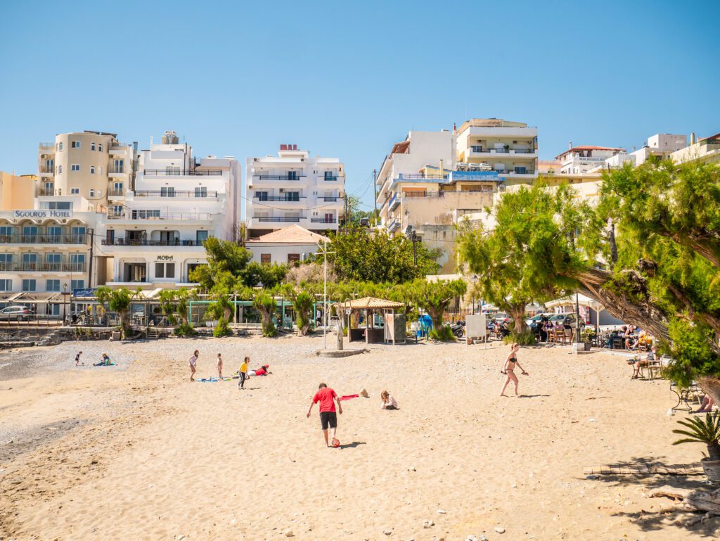 Agios Nikolaos atrakcje plaża Kreta
