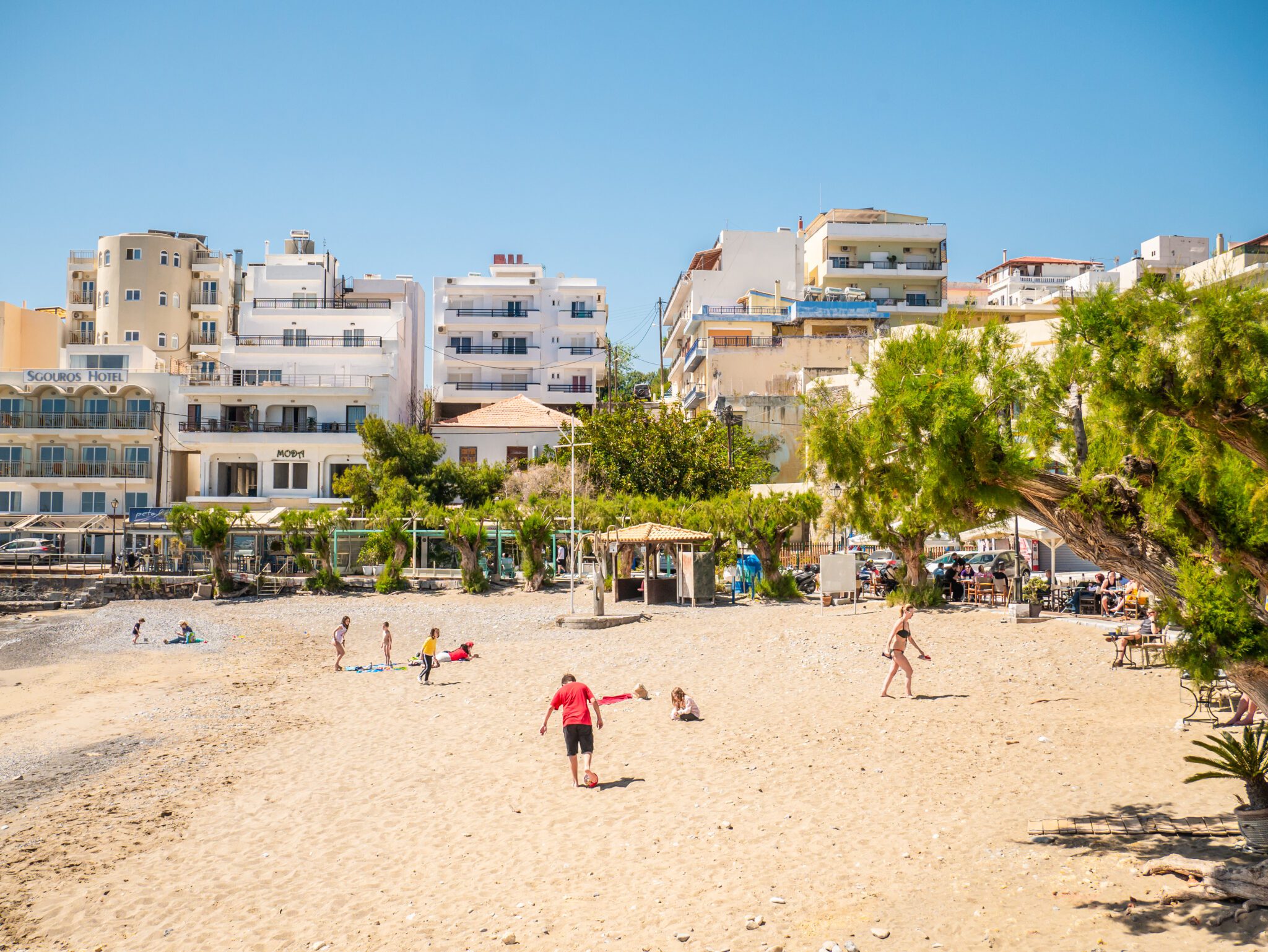 Agios Nikolaos atrakcje plaża Kreta