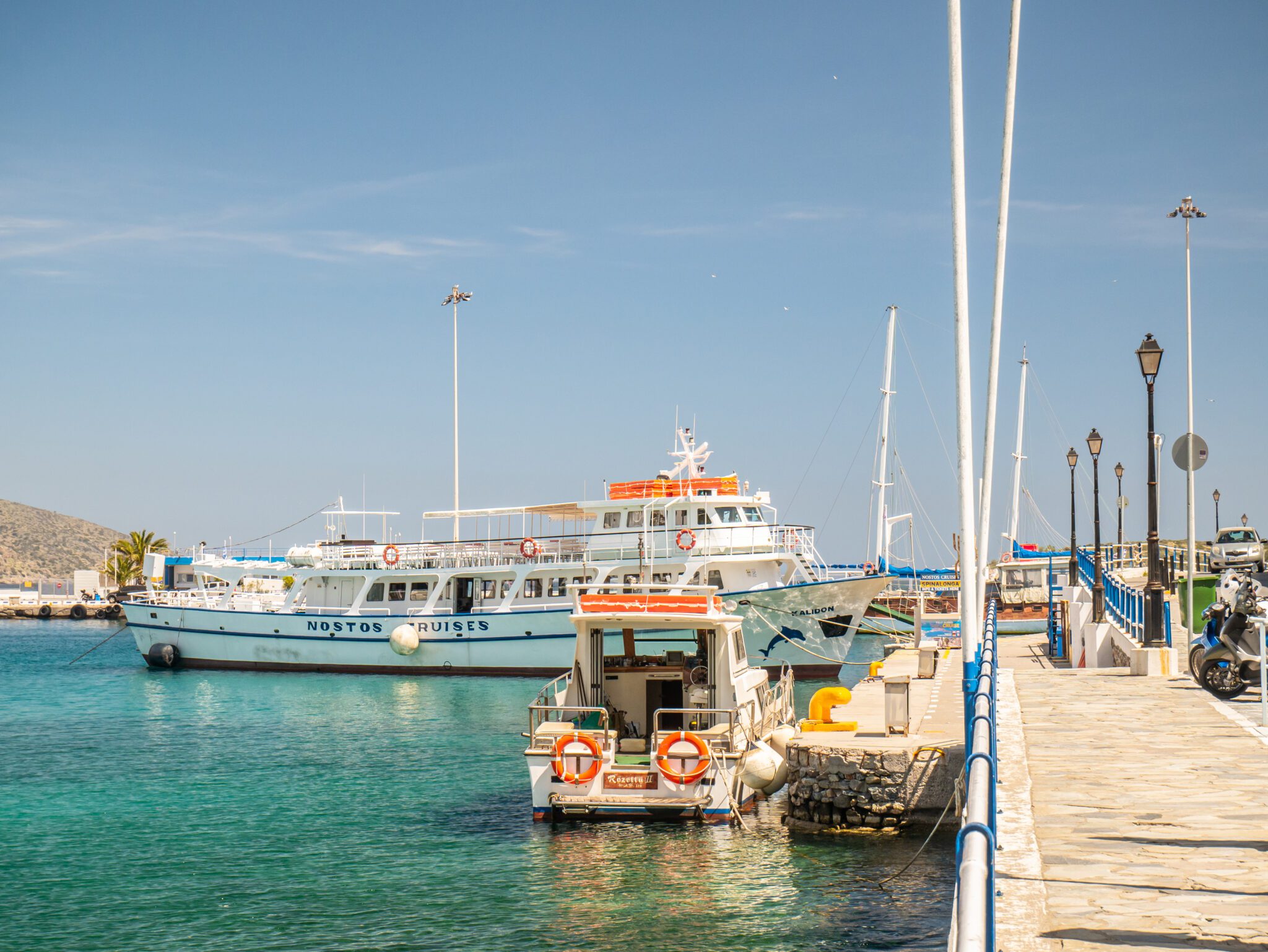 Kreta Agios Nikolaos łodzie port