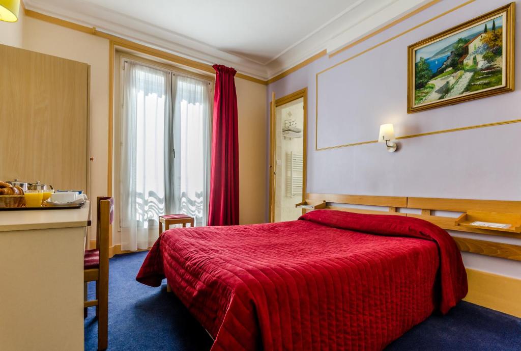 Paryż gdzie spać Avenir Hotel Montmarte pokój