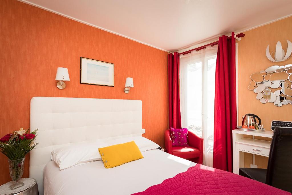 Paryż gdzie spać Hotel Paris Voltaire pokój 2