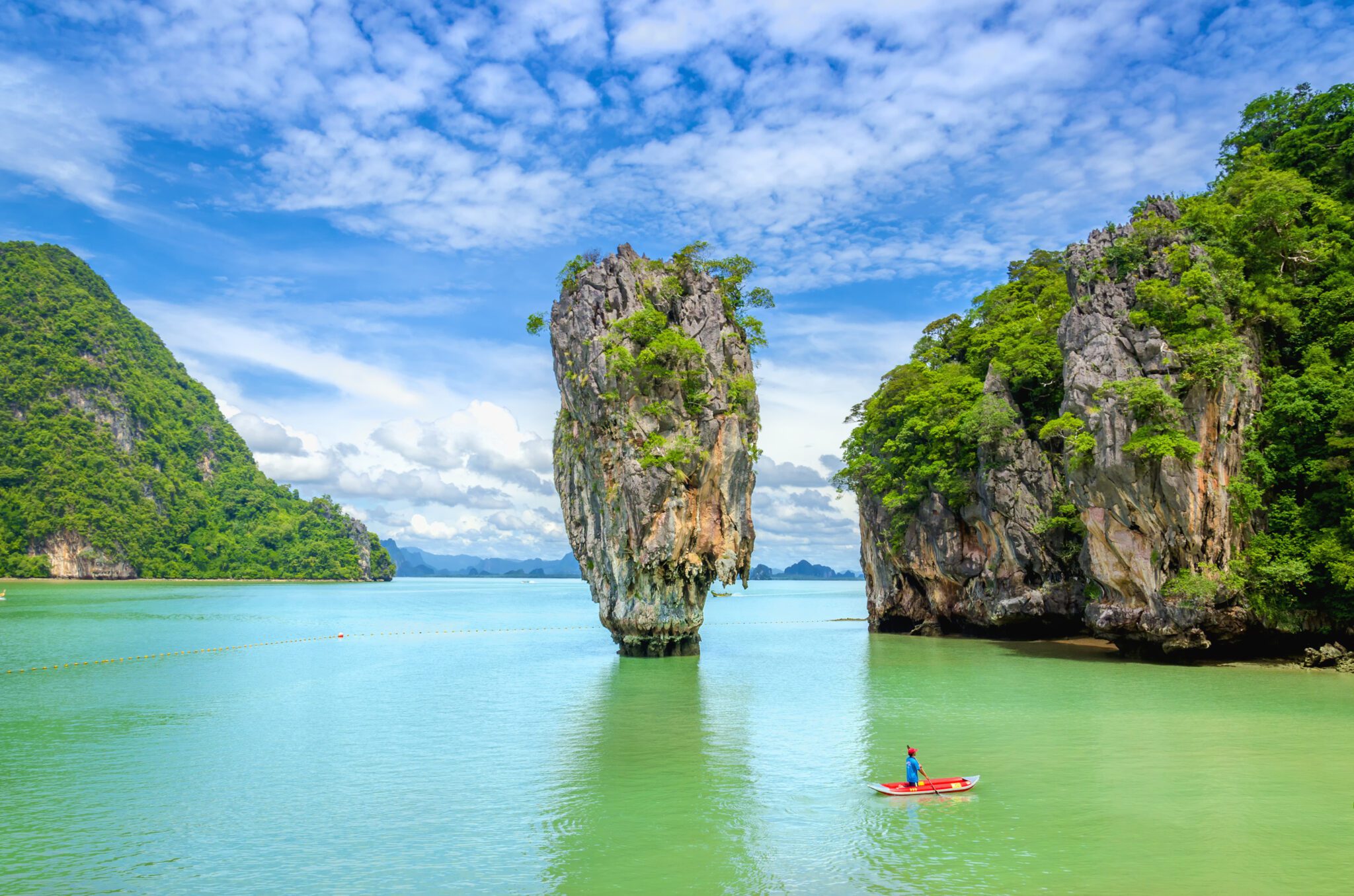 Tajlandia Phuket Zatoka Jamesa Bonda skała