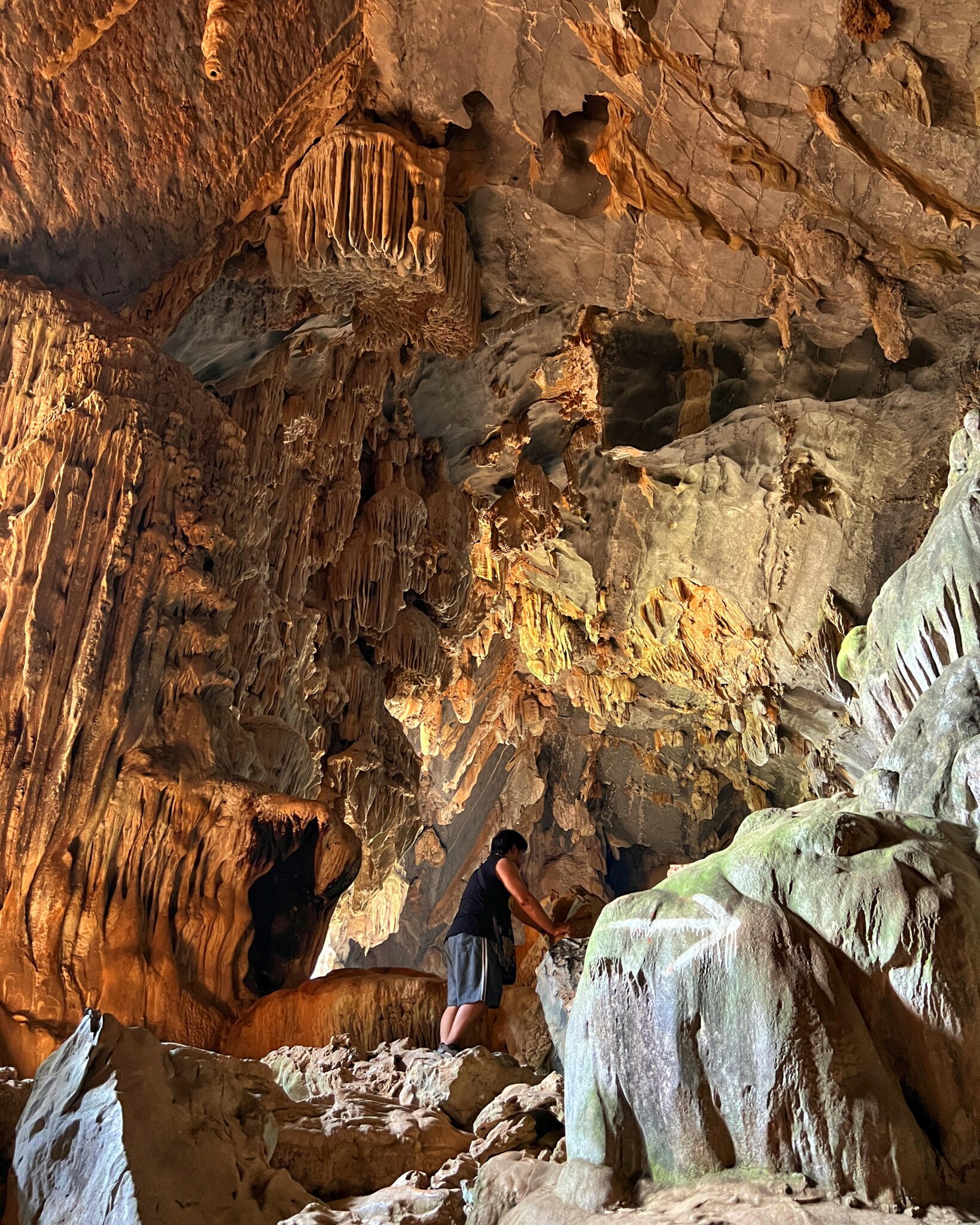 Laos Vang Vieng jaskinia