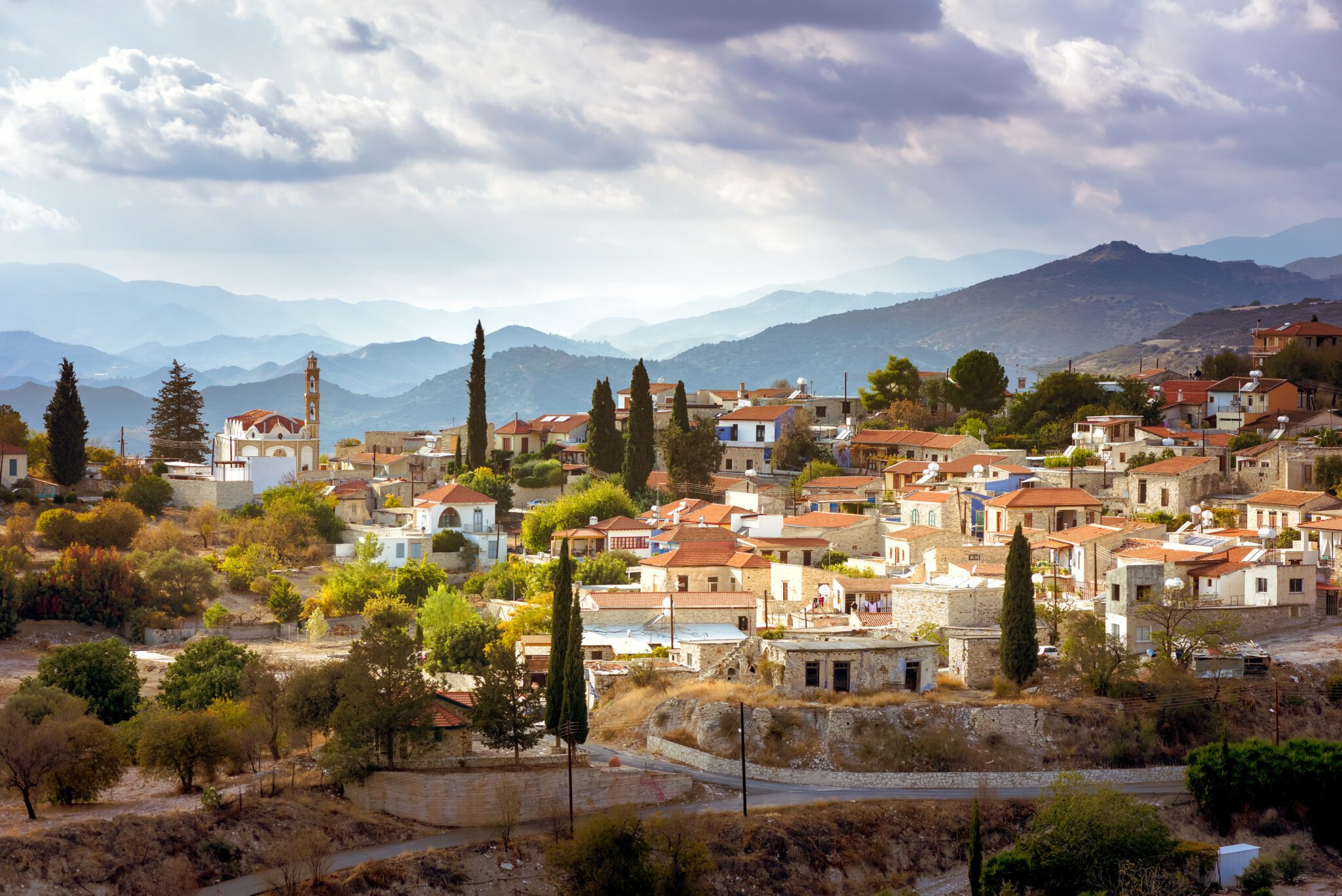 Cypr jakie miejscowości na urlop góry wioska