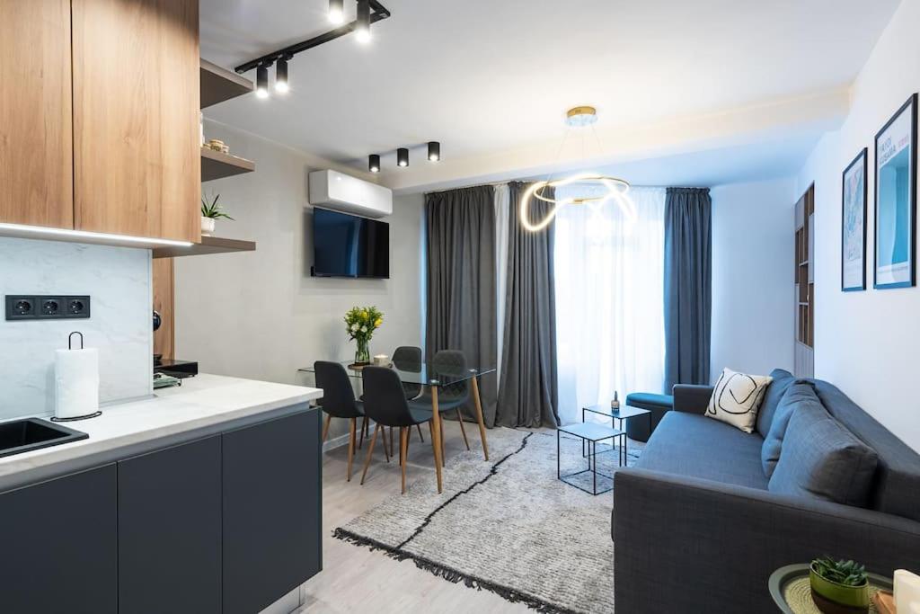 Verde Apartament gdzie spać Burgas pokój dzienny