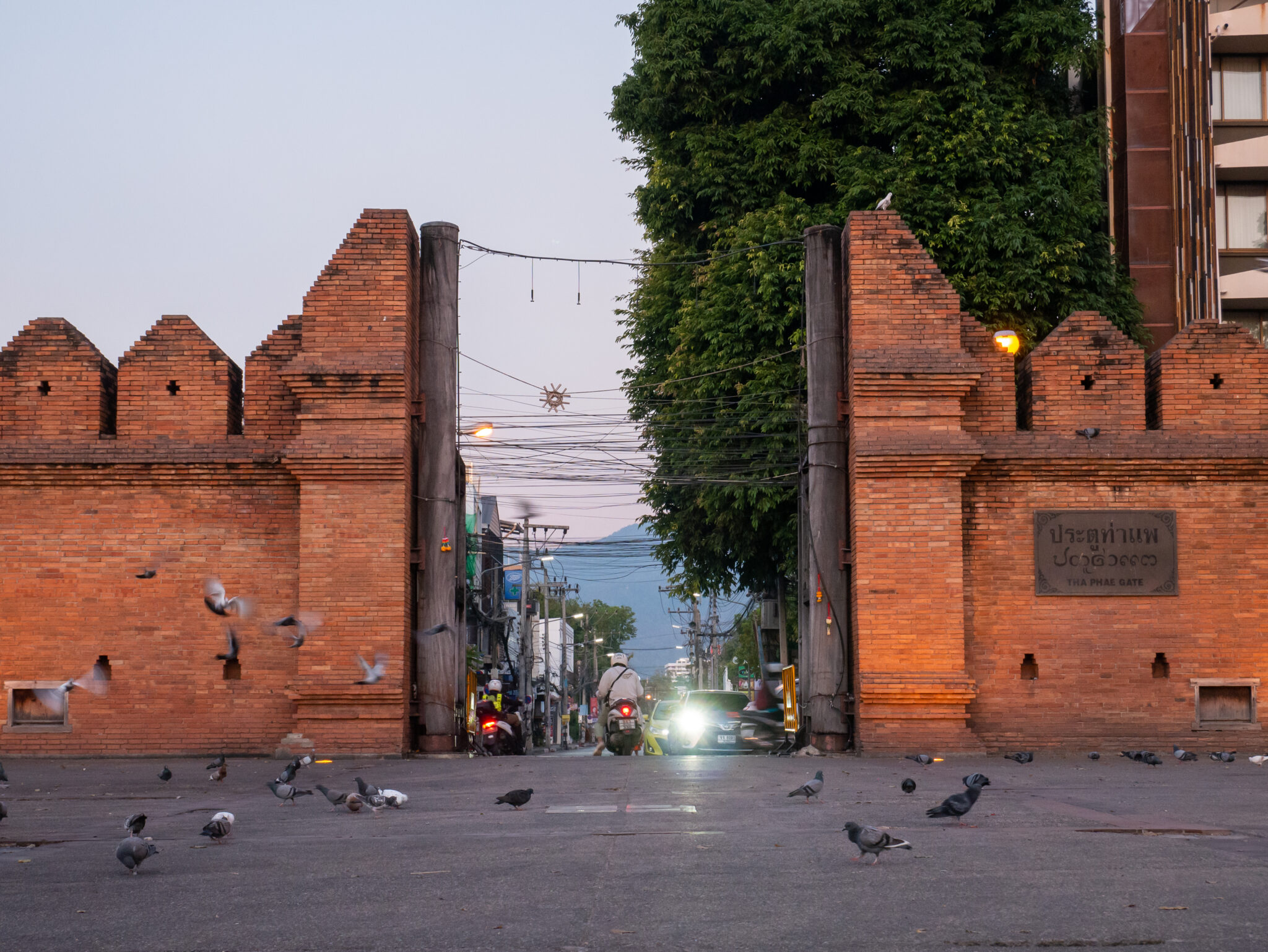 Tajlandia Chiang Mai brama główna