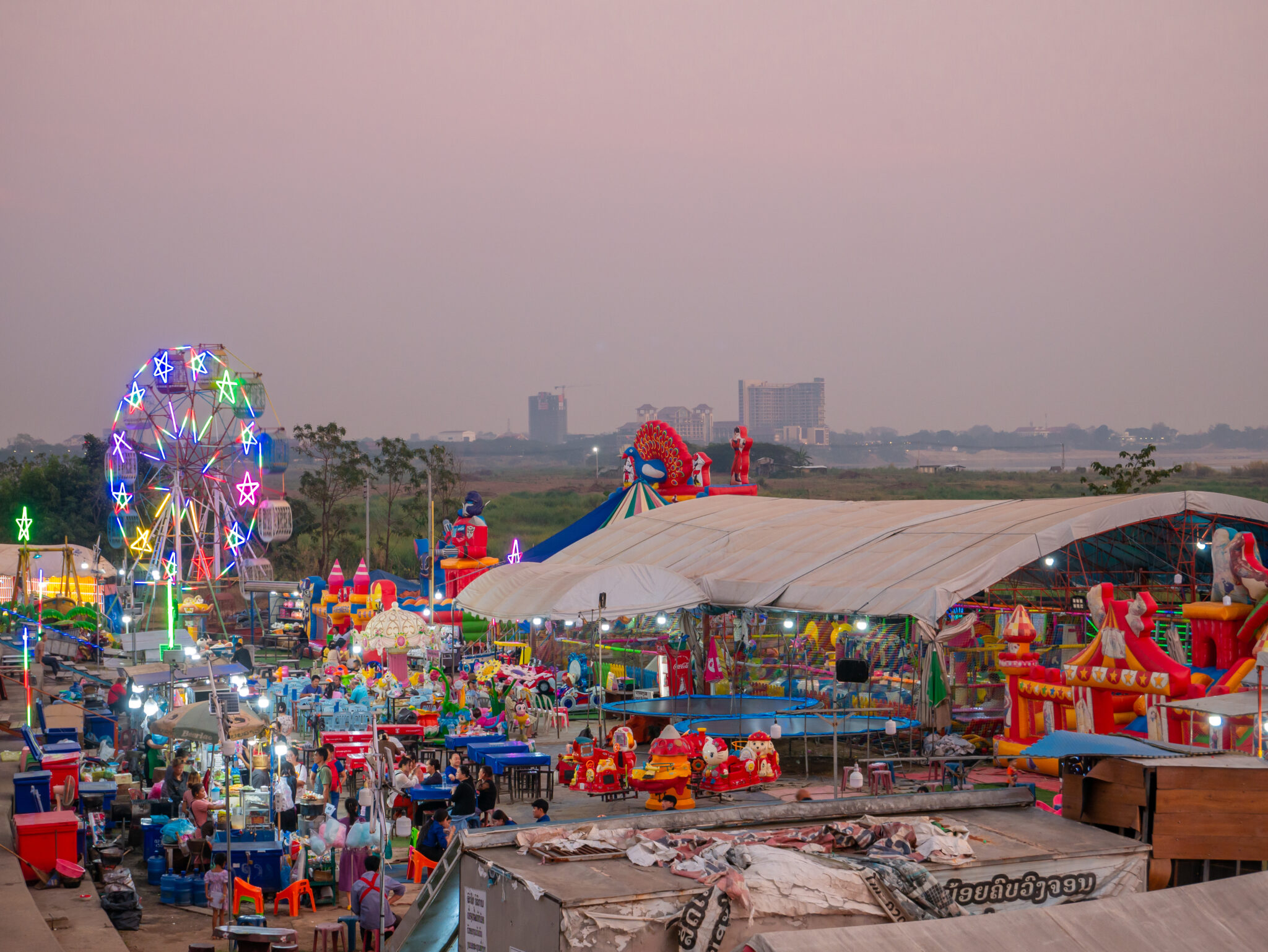 Laos Wientian park rozrywki