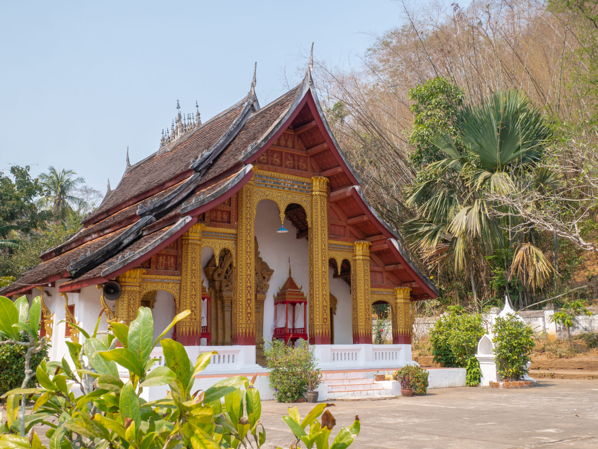 Laos Luang Prabang świątynia