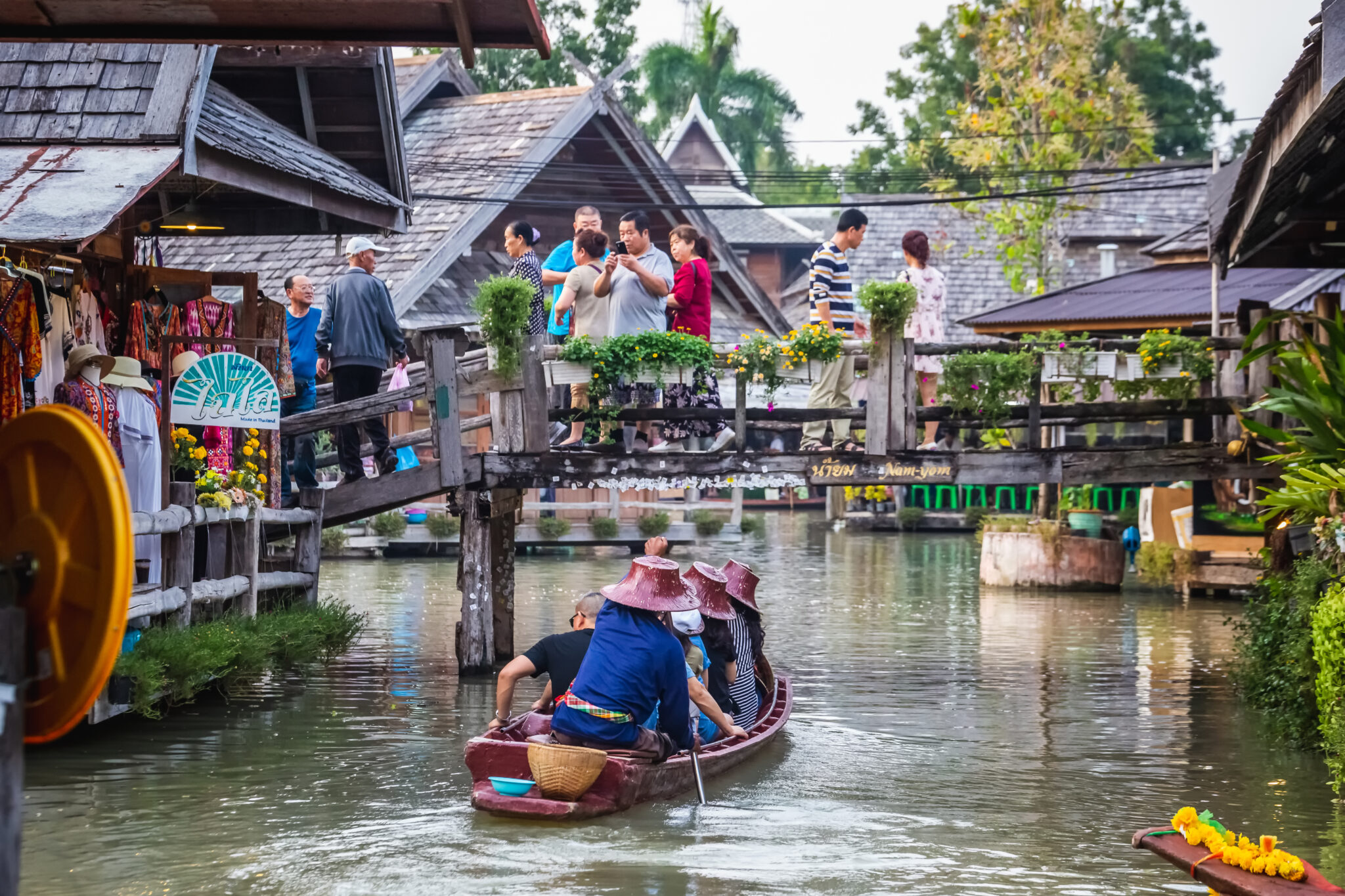 Tajlandia Pattaya Floating Market