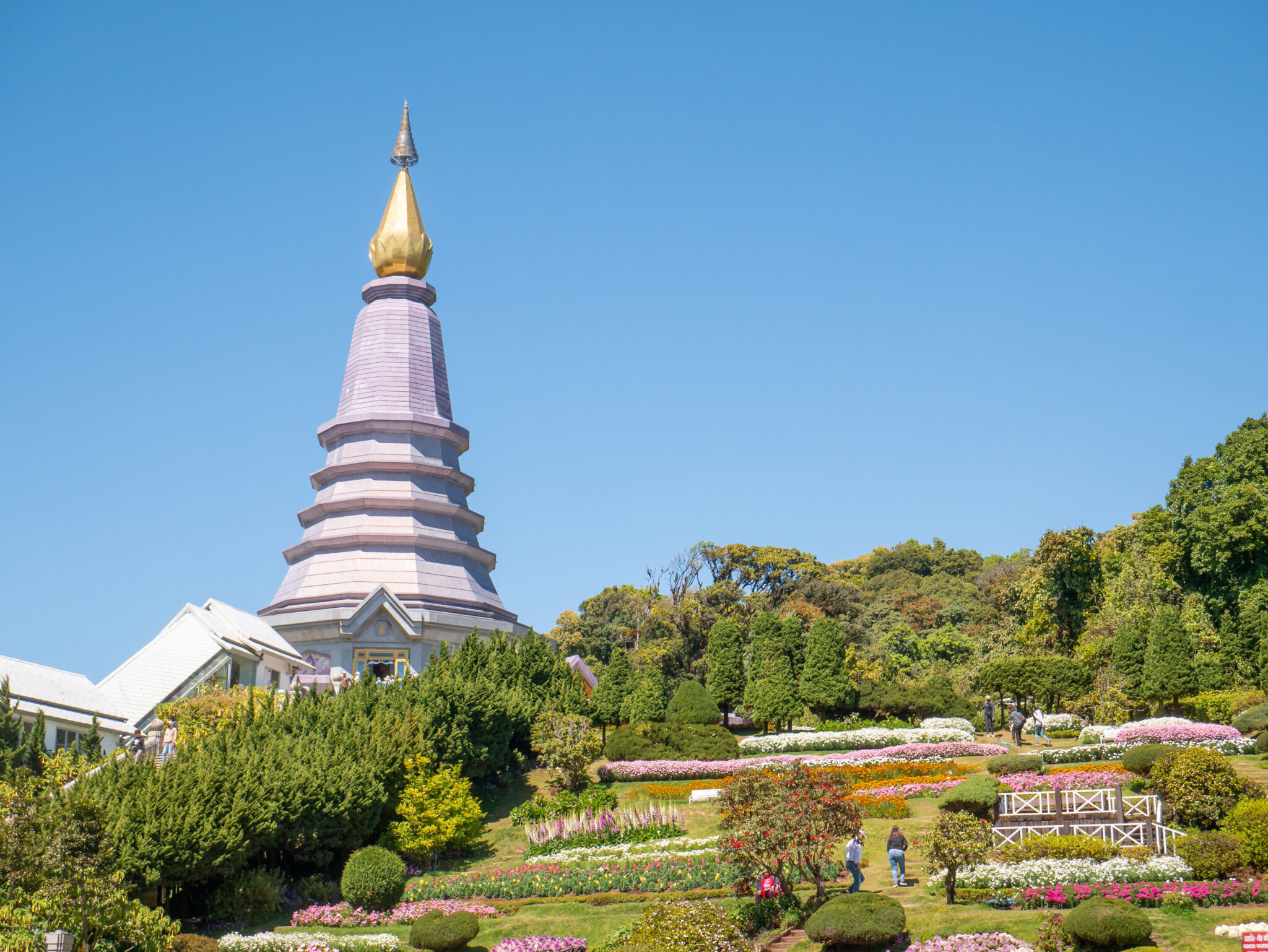 Tajlandia Chiang Mai pagoda ogrody