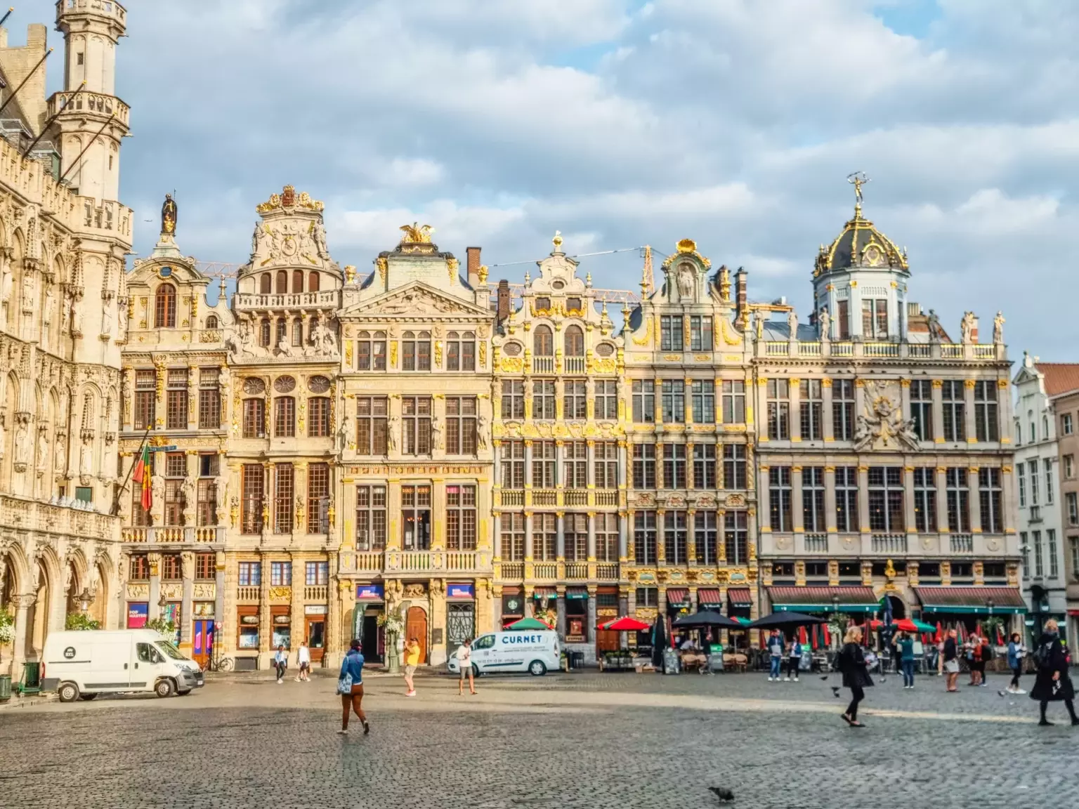 Bruksela widok budynki