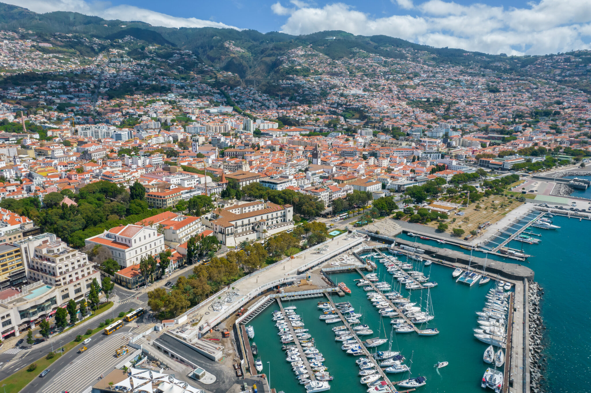 Madera Funchal port