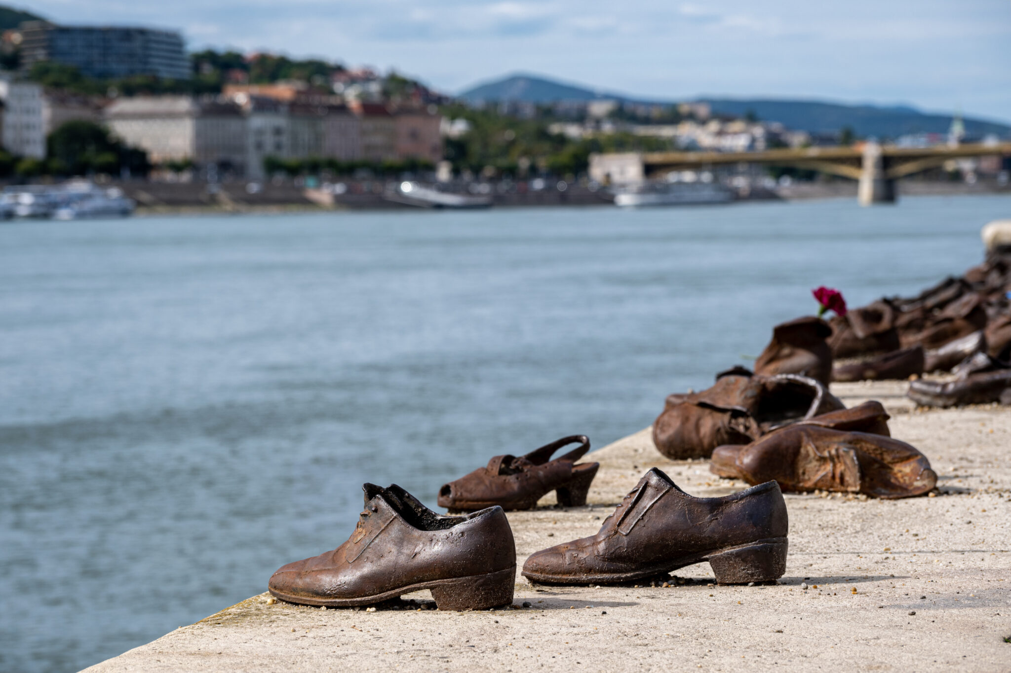 Budapeszt rzeźba buty nad Dunajem