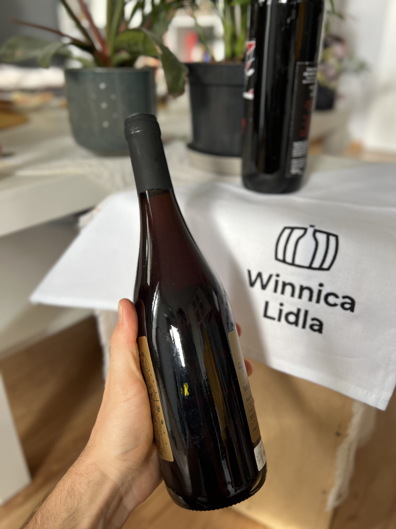 wino winnica Lidla butelka