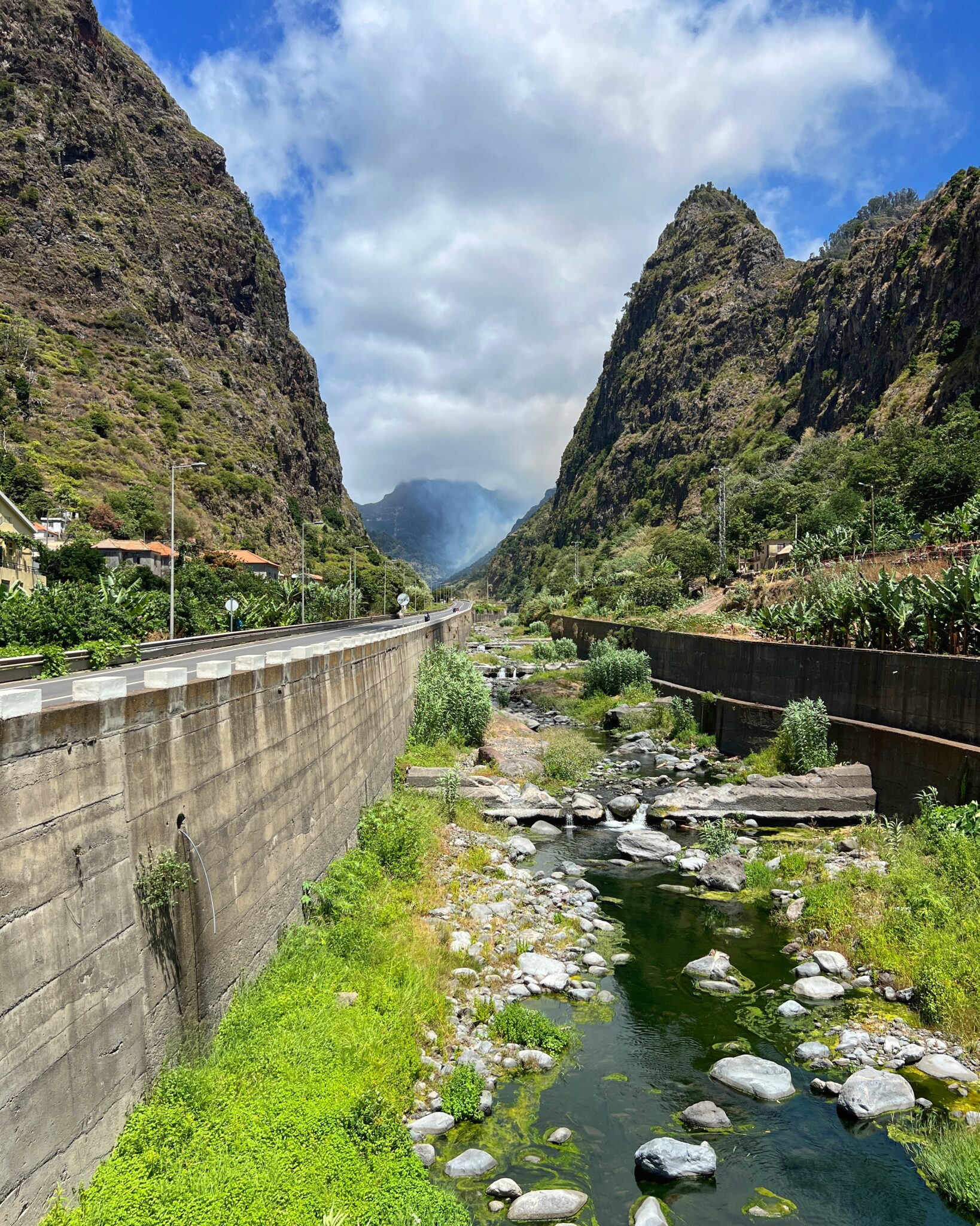 Madera Ribeira Brava rzeka