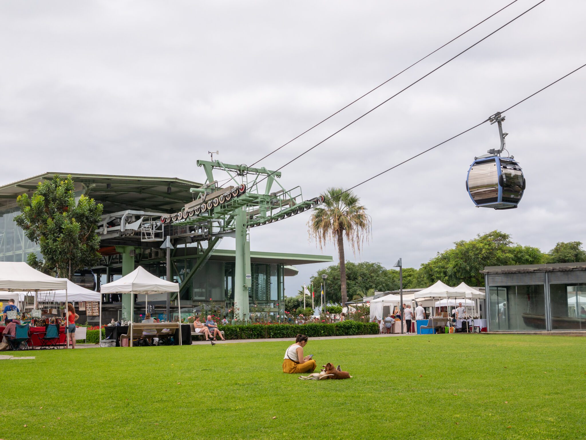 Madera Funchal kolejka linowa