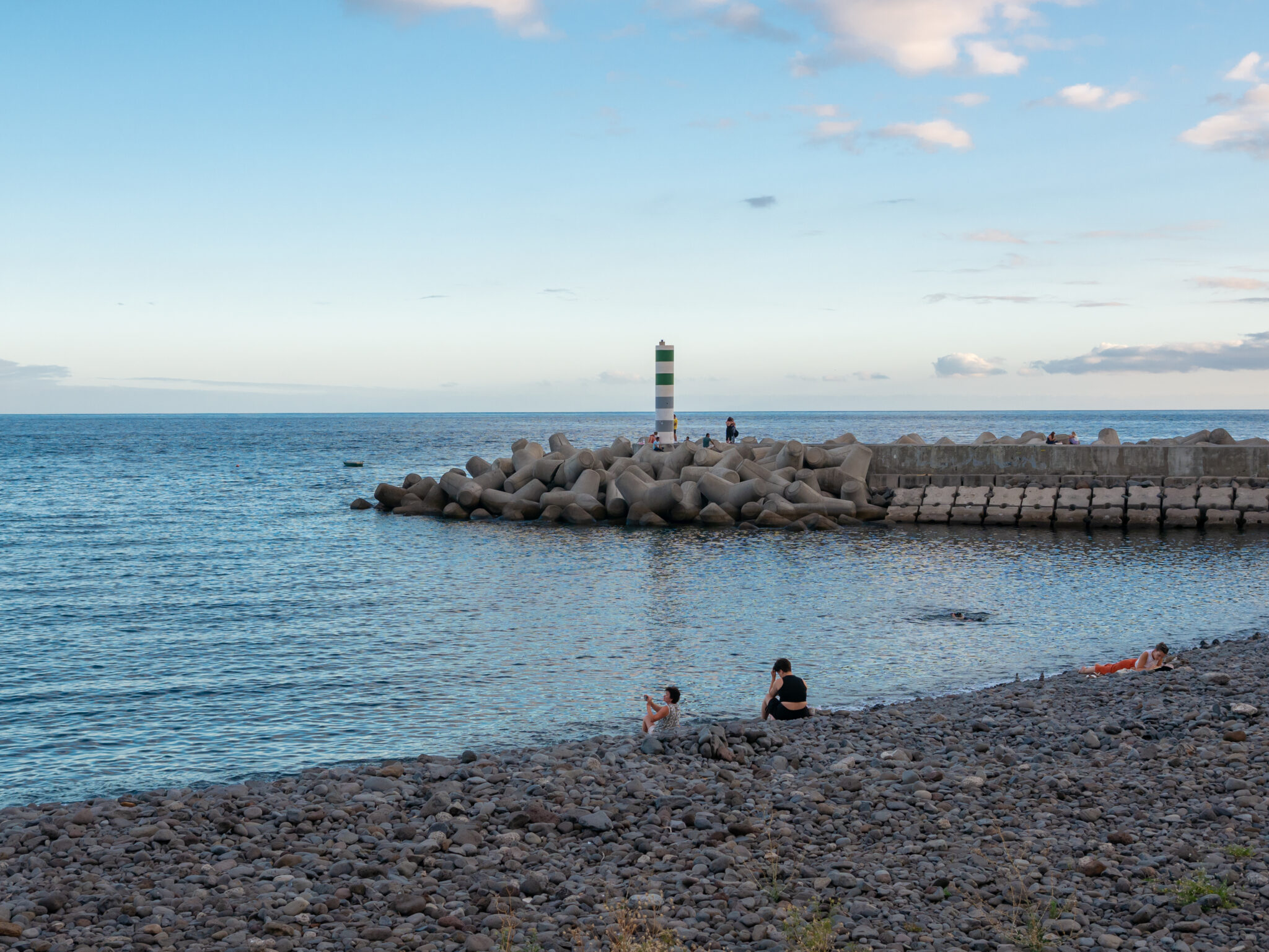 Funchal latarnia morska plaża