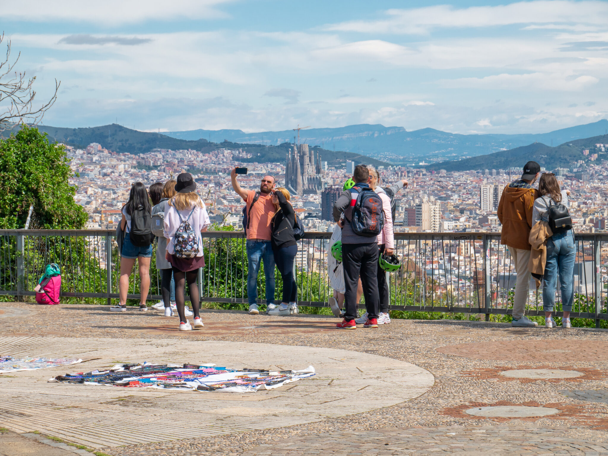 Barcelona Sagrada Família z punktu widokowego