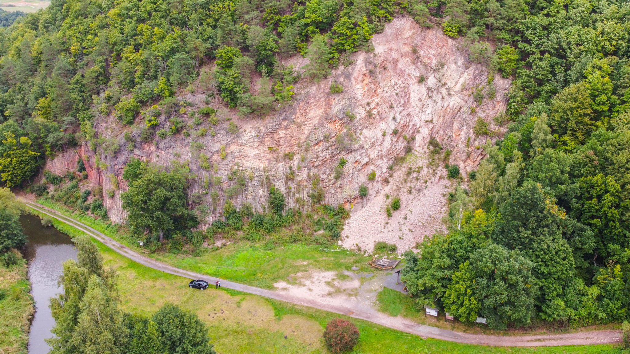 Park Krajobrazowy Chełmy Organy Wielisławskie widok z drona