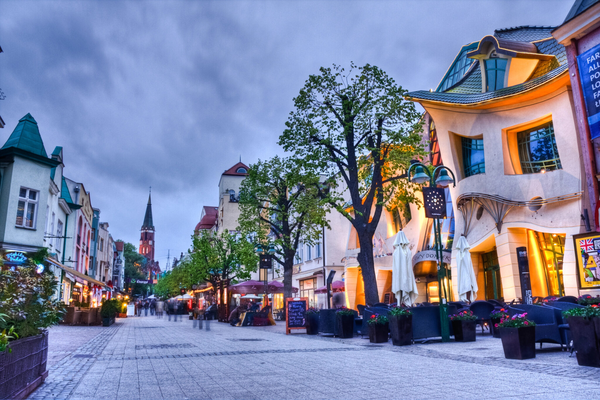 Sopot krzywy dom