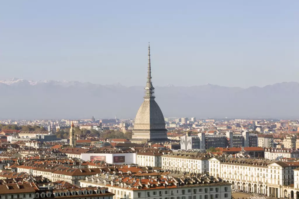 Turyn miasto widok gdzie spac