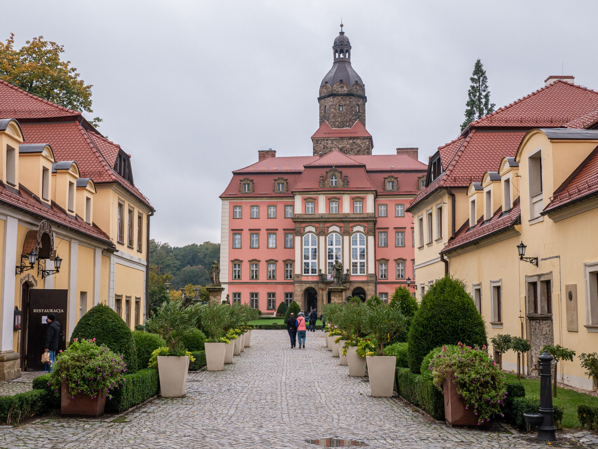 Wałbrzych Zamek Książ wejście