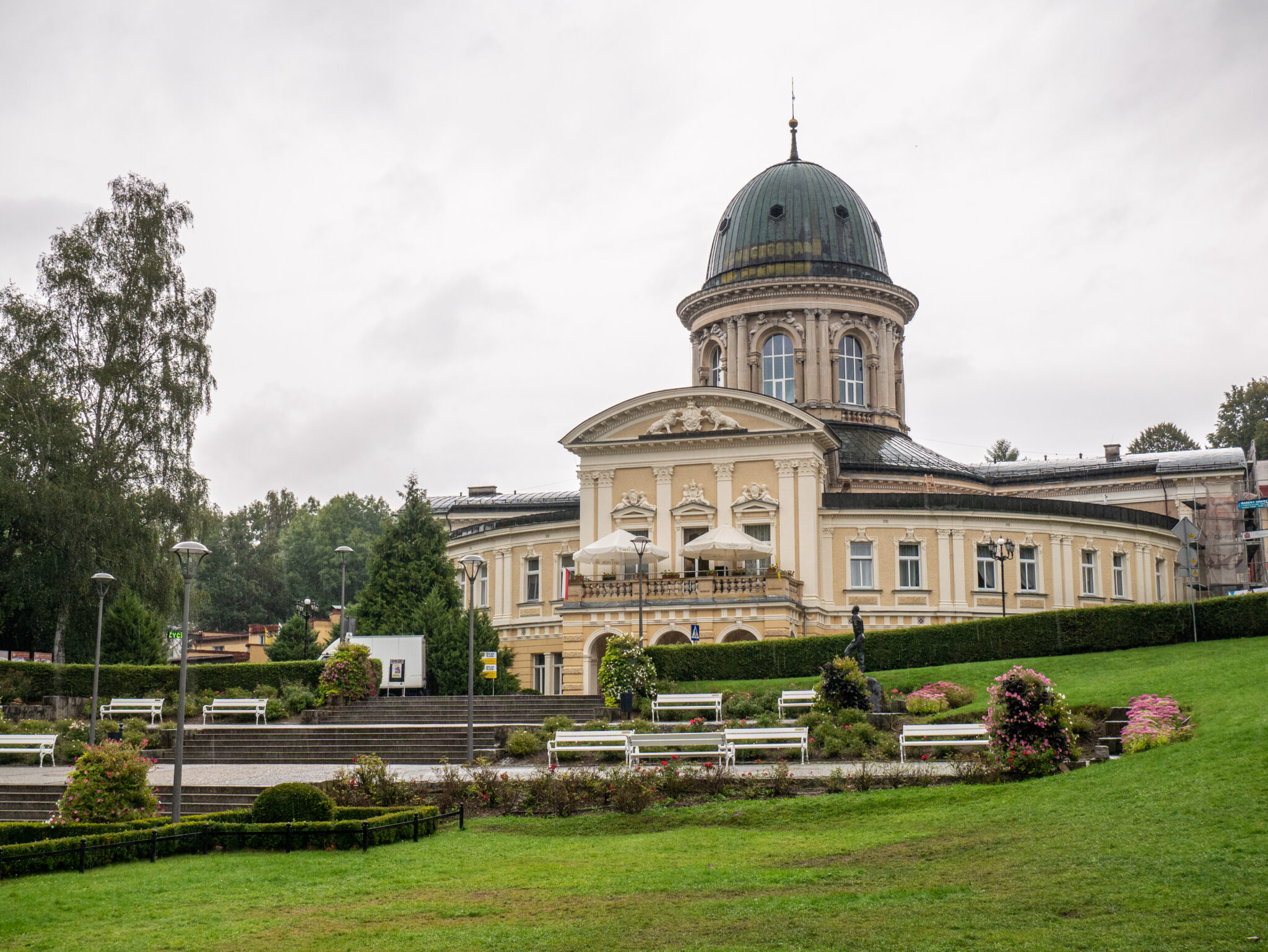 Lądek-Zdrój budynek pijalni