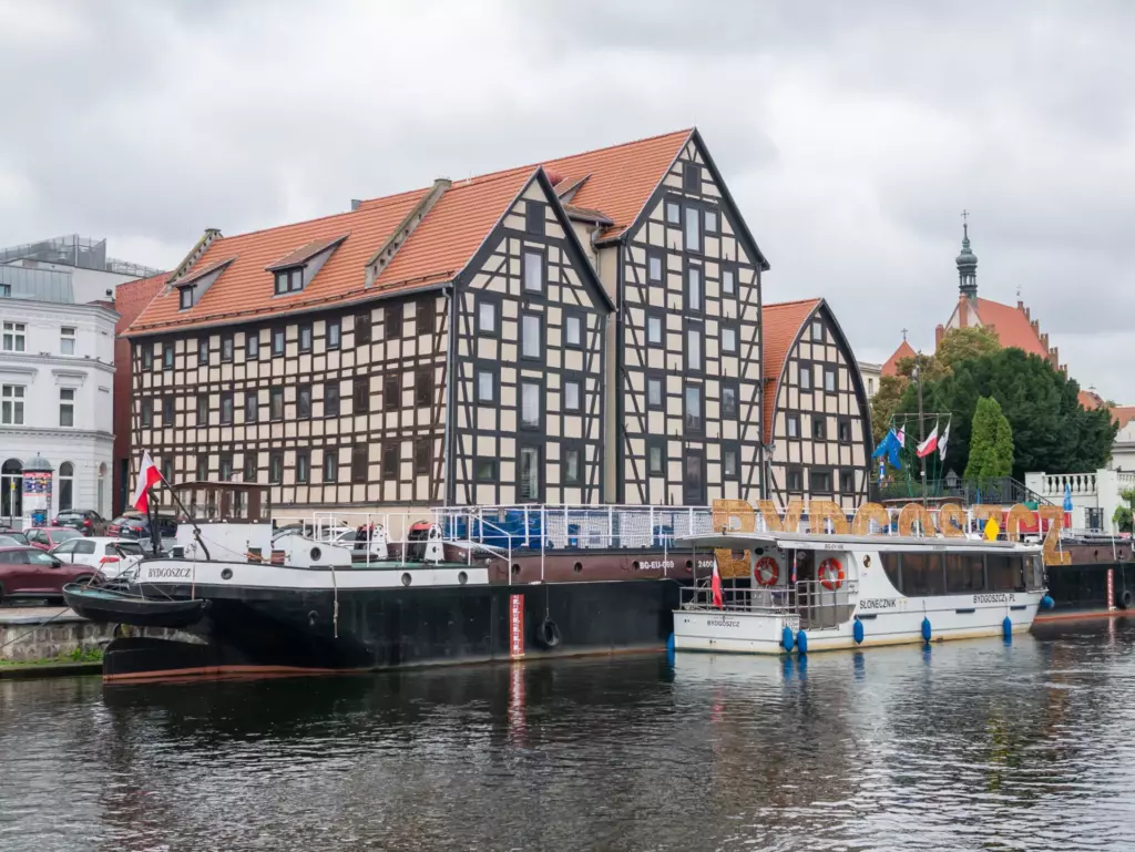Widok Bydgoszcz, budynku