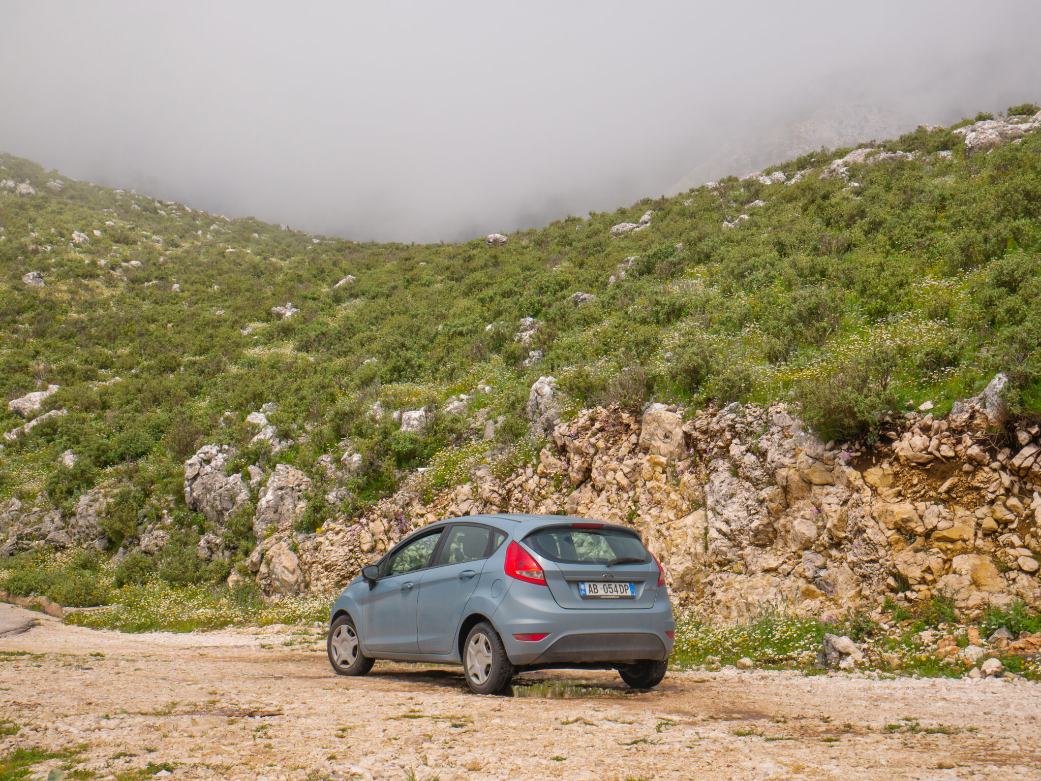 Albania Przełęcz Llogara auto