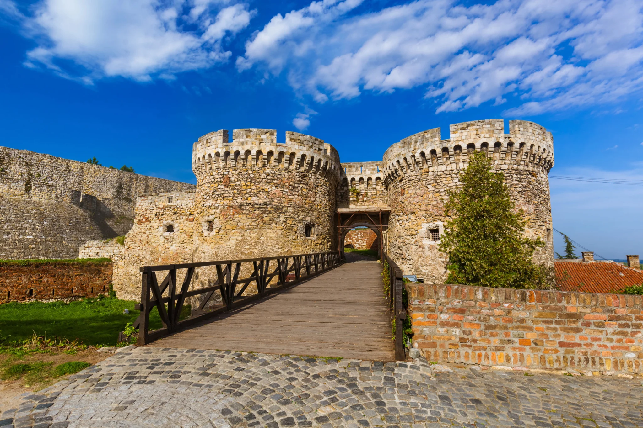 Kalemegdan twierdzy w Belgradzie - Serbia
