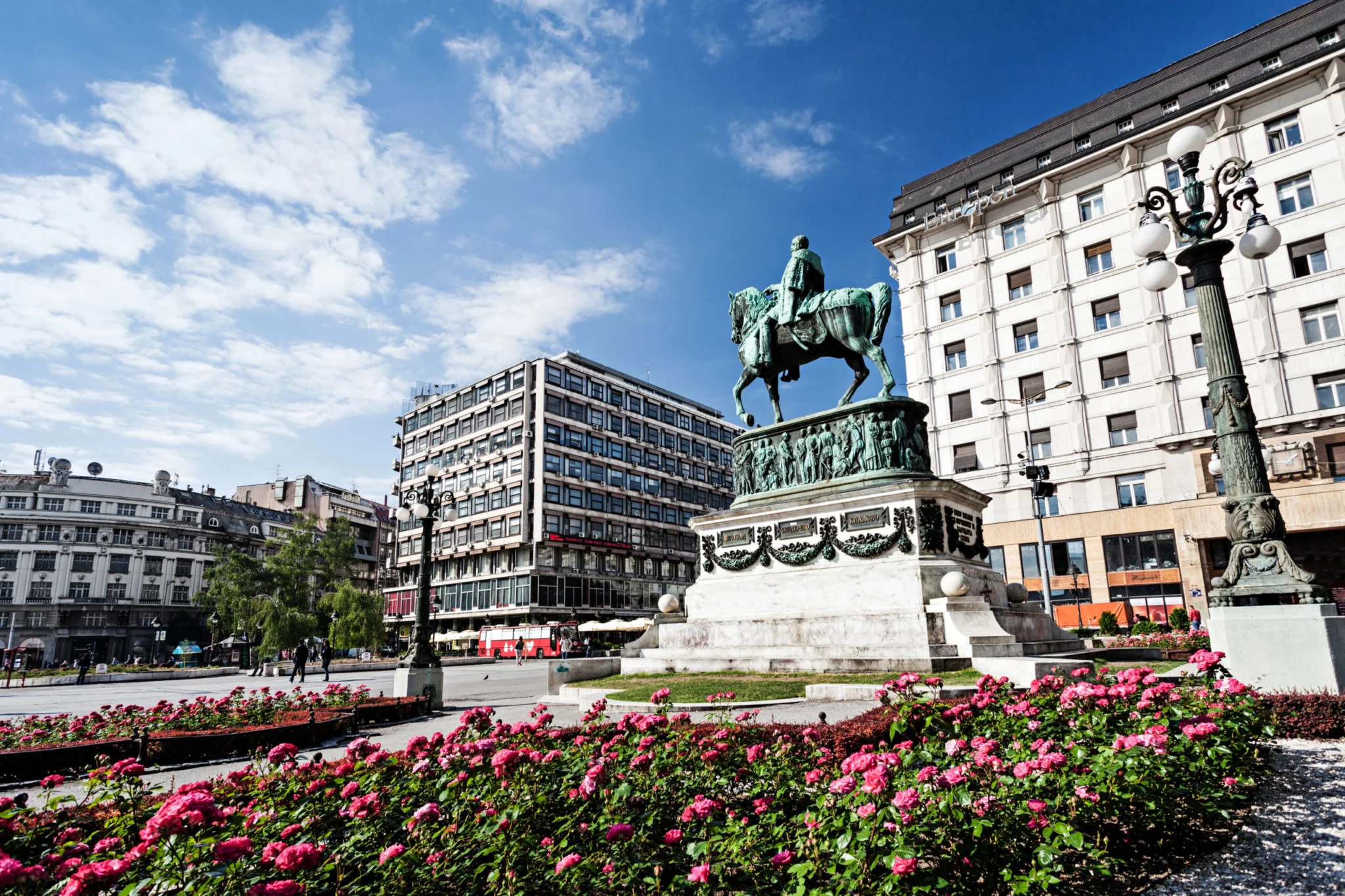 Belgrad Serbia Plac Republiki