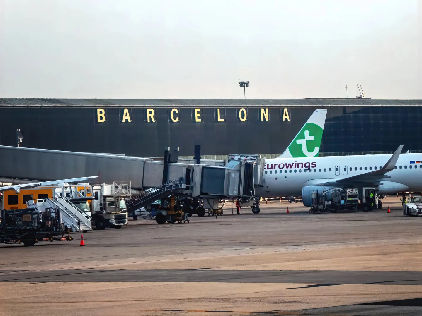 lotnisko El Prat Barcelona