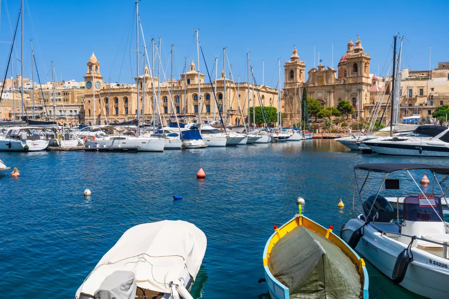 Malta port Valleta