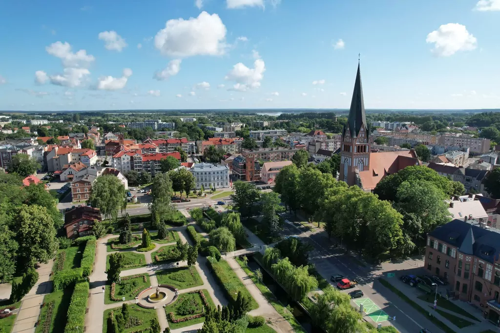 Szczecinek atrakcje co warto zobaczyć panorama miasta