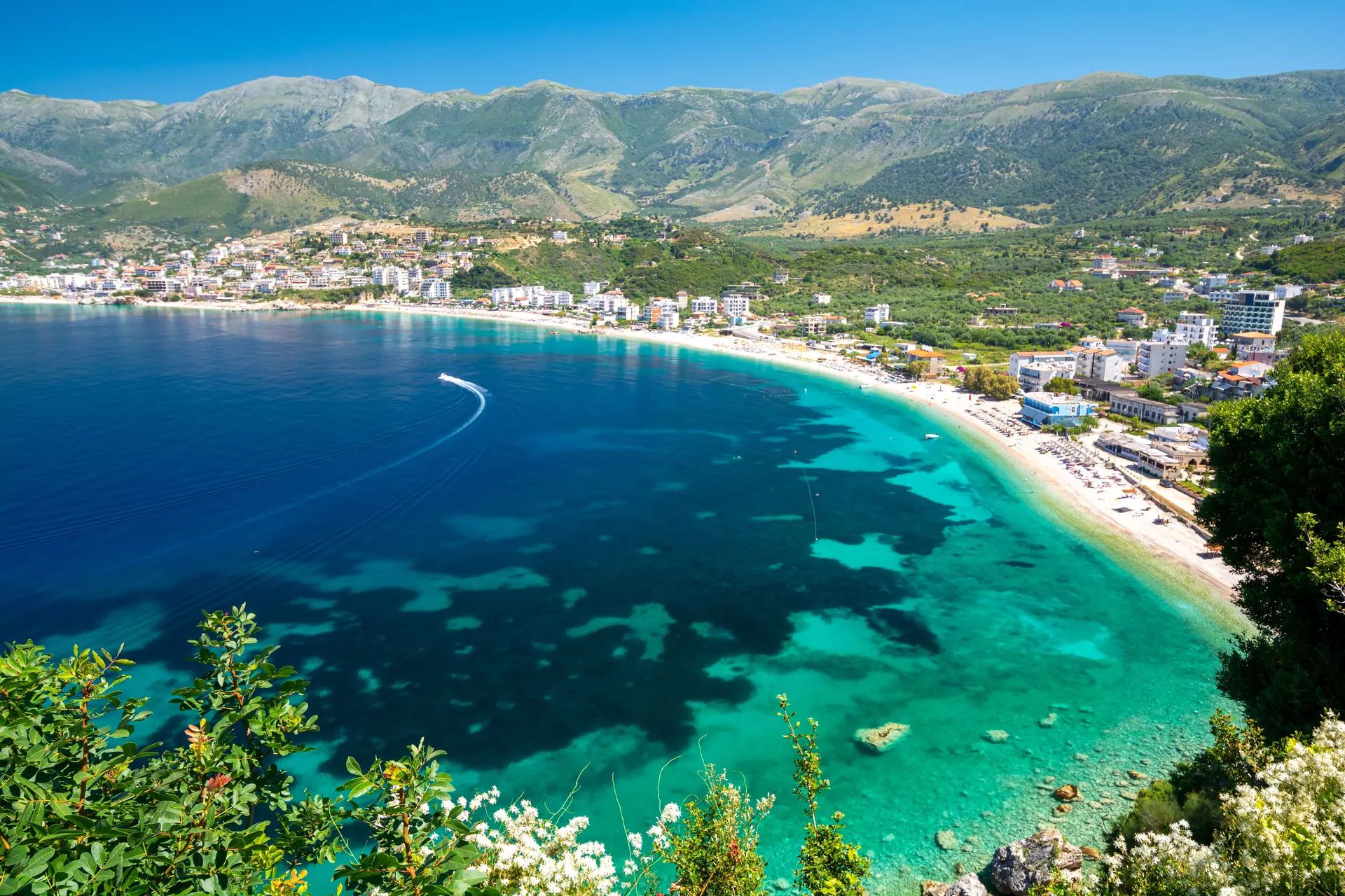 Albania widok wybrzeże