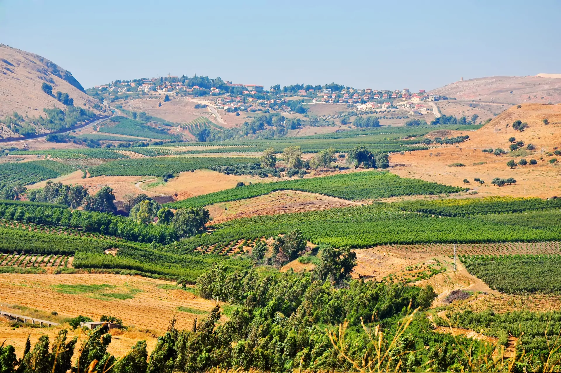 widok na Izrael