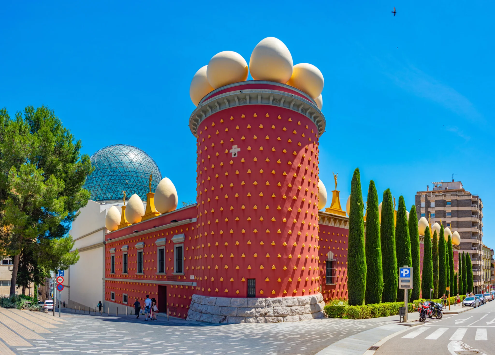 Figueres, Hiszpania Torre Galatea w Dali 