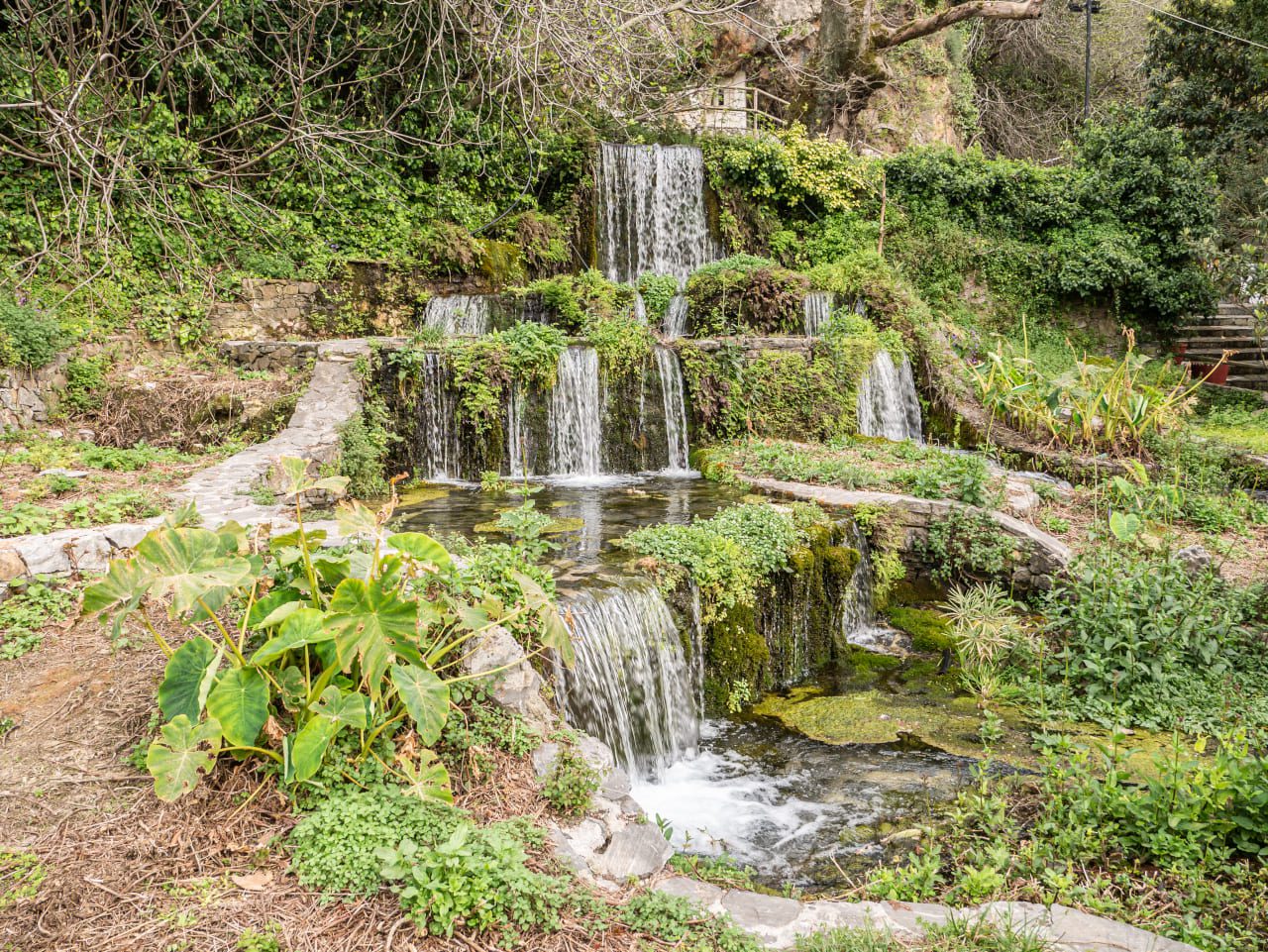 Źródła Argiroupoli Kreta natura
