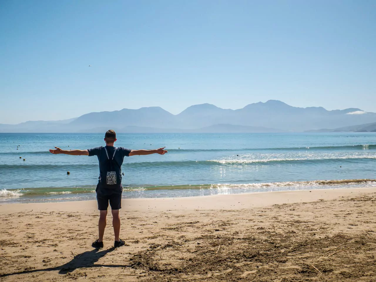 Kreta plaża morze góry