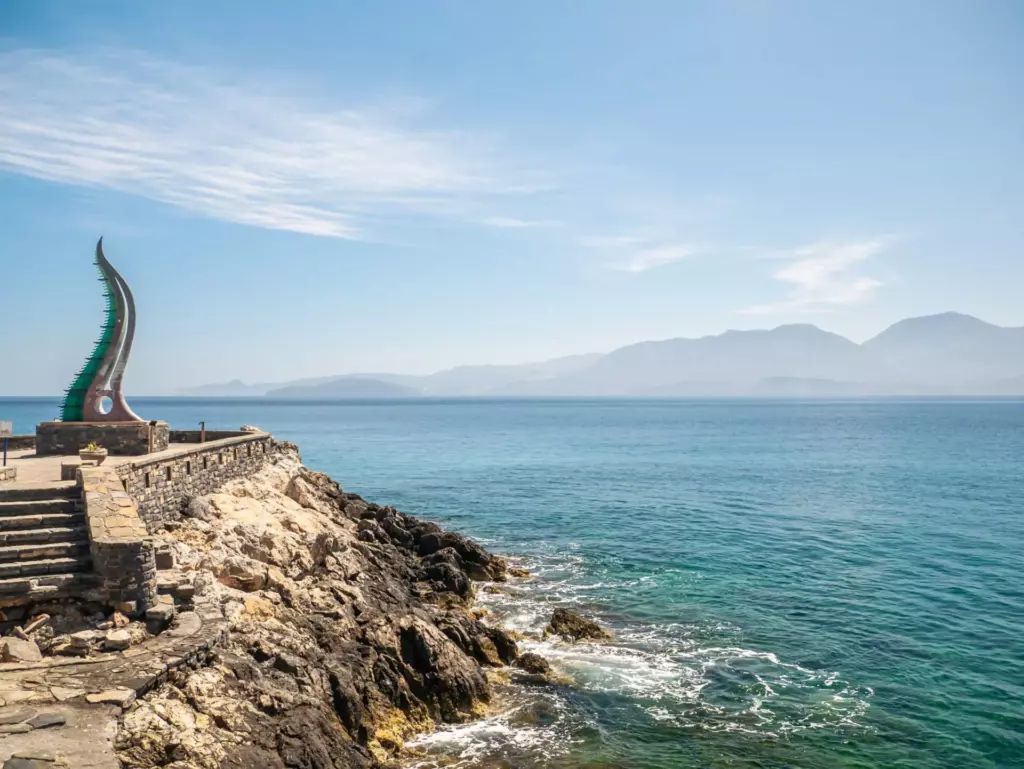 Agios Nikolaos miasto Kreta morze