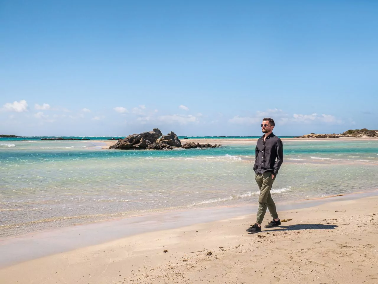 Kreta plaża morze piasek