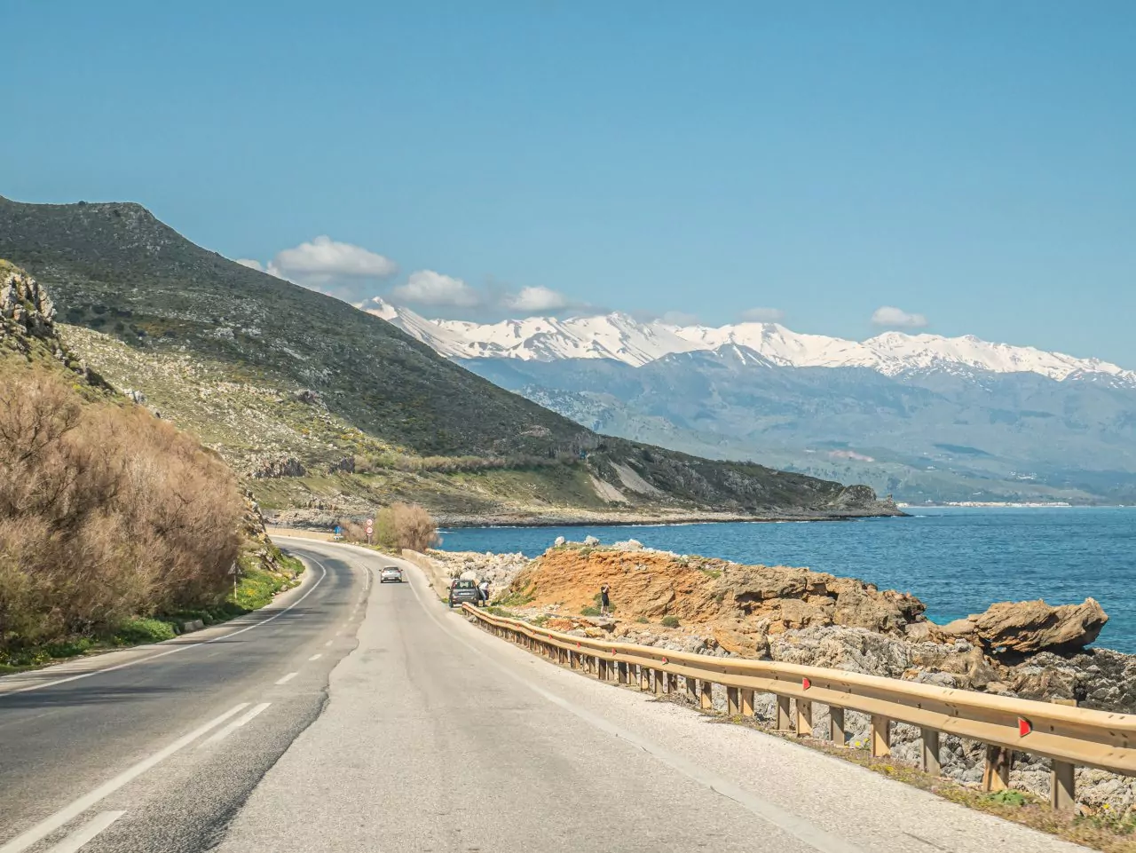 Kreta droga wybrzeże morze góry